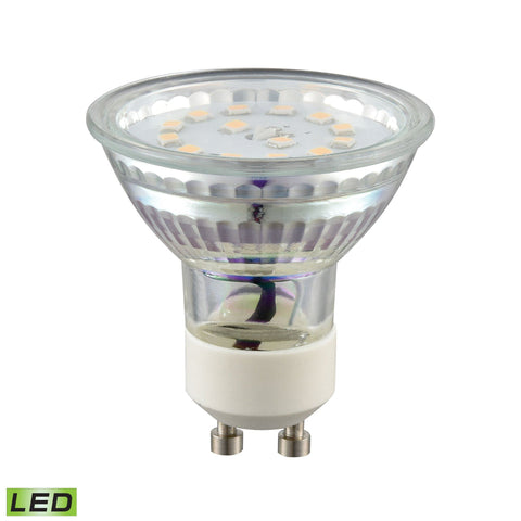 LED GU10 7W Dimmable Bulb (600 Lumens, 3000K, 80 CRI, 120 Volt) Bulbs Elk Lighting Default Value 