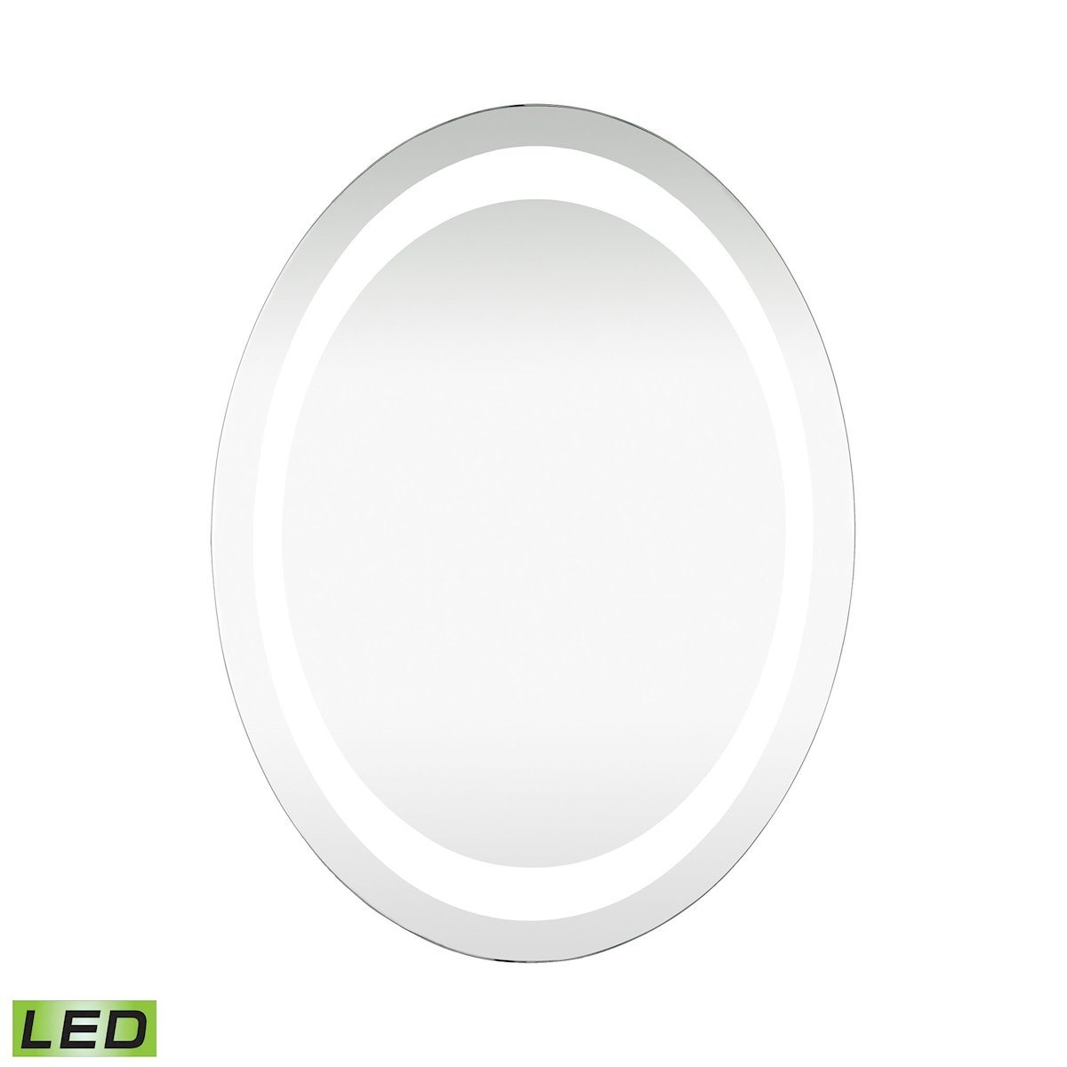 Oval LED Mirror Mirrors Dimond Home 