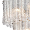 Glass Symphony 11 Pendant Polished Chrome Ceiling Elk Lighting 