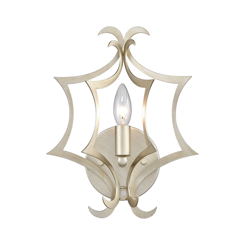 Delray 13"h Aged Silver Wall Sconce Wall Elk Lighting Default Value 