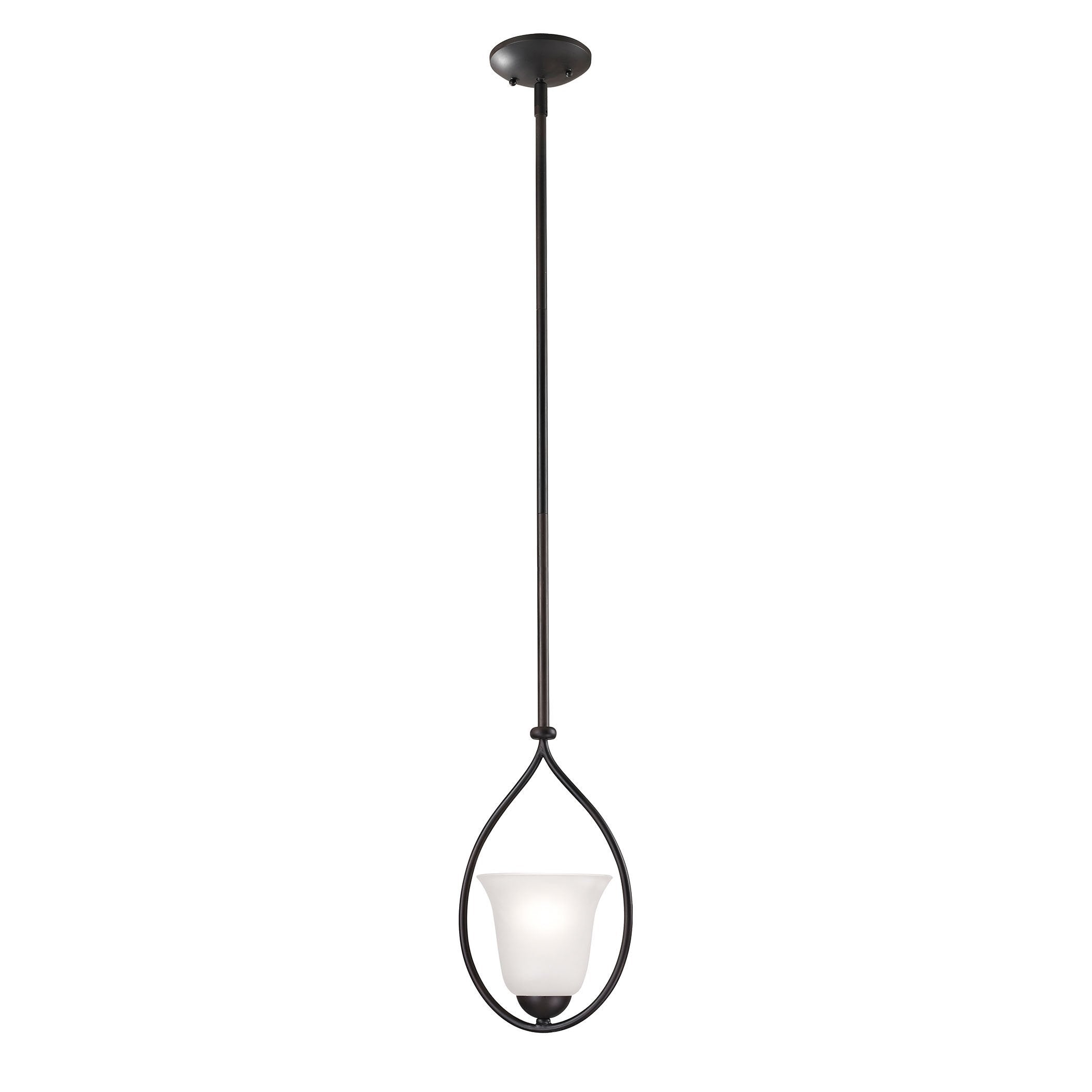 Conway 1-Light Mini Pendant in Oil Rubbed Bronze Ceiling Thomas Lighting 