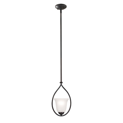 Conway 1-Light Mini Pendant in Oil Rubbed Bronze Ceiling Thomas Lighting 