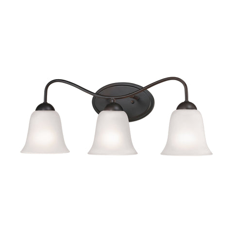 Conway 3-Light Vanity Light in Oil Rubbed Bronze Wall Thomas Lighting 