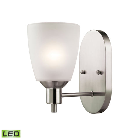 Jackson 1-Light Wall Sconce in Brushed Nickel Wall Thomas Lighting 