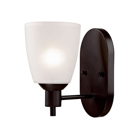 Jackson 1-Light Wall Sconce in Oil Rubbed Bronze Wall Thomas Lighting 