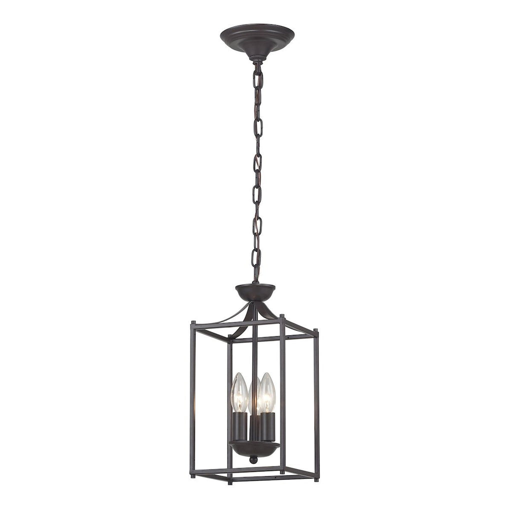 Arthur Rustic Iron Lantern Ceiling Sterling 