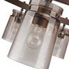 Travers 6 Light Chandelier in Rubbed Bronze Ceiling Golden Lighting 