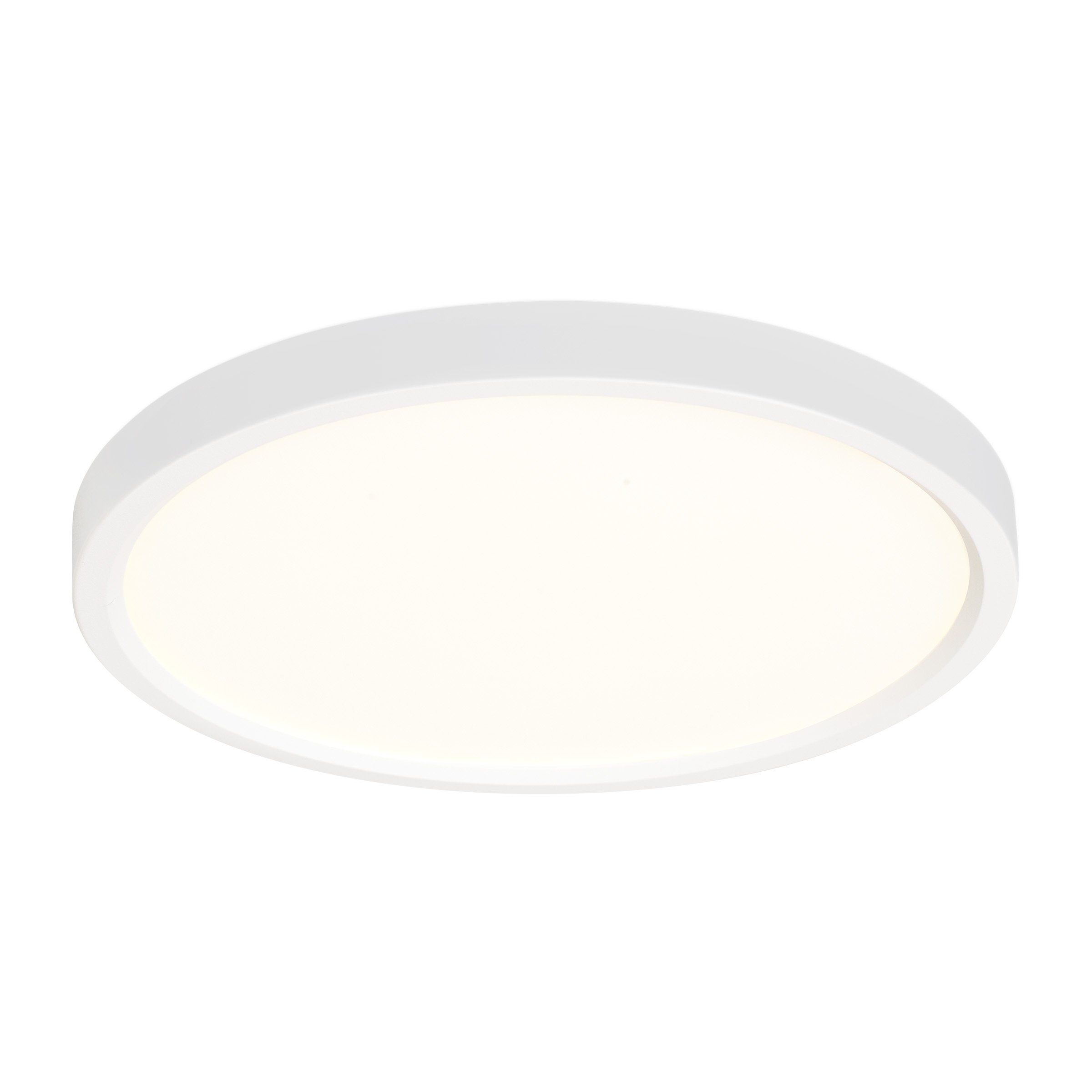 Traverse Lotus - Round 7", WH - White Recessed Sea Gull Lighting 