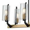 Blakeslee 8 Billiard/Island Matte Black/Satin Brass Ceiling Elk Lighting 