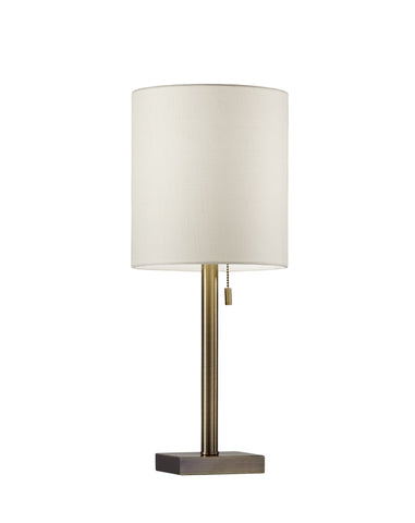 Liam Table Lamp - Antique Brass Lamps Adesso 