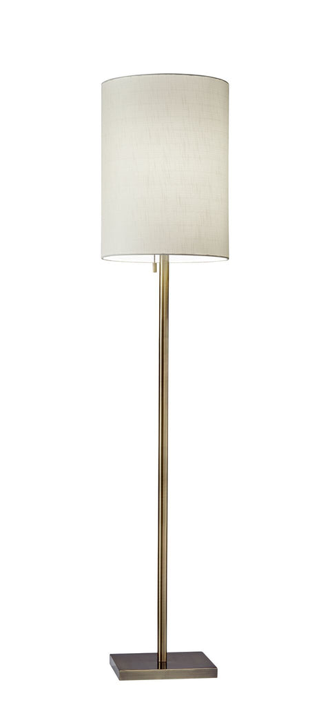 Liam Floor Lamp - Antique Brass Lamps Adesso 