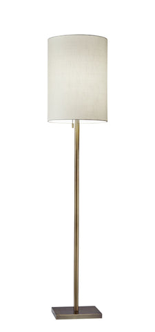 Liam Floor Lamp - Antique Brass Lamps Adesso 