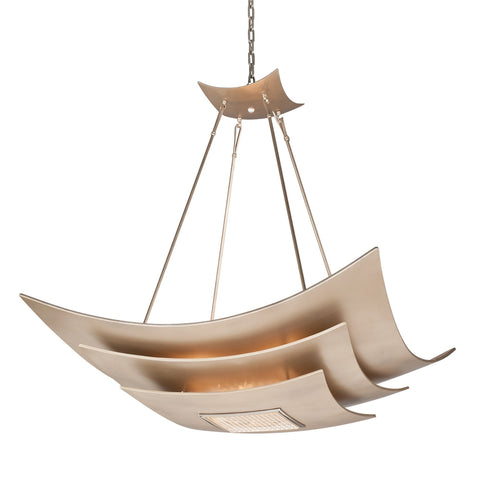 Muse 8Lt Pendant - Tranquility Silver Leaf Ceiling Corbett 