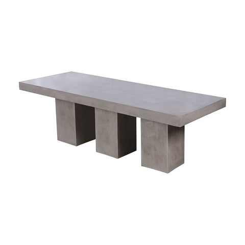 Kingston 94" Indoor / Outdoor Concrete Dining Table