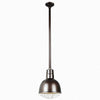 Warehouse 10"w Ceiling Light with 36" Stem (Choose Finish and Accessories) Ceiling Hi-Lite 