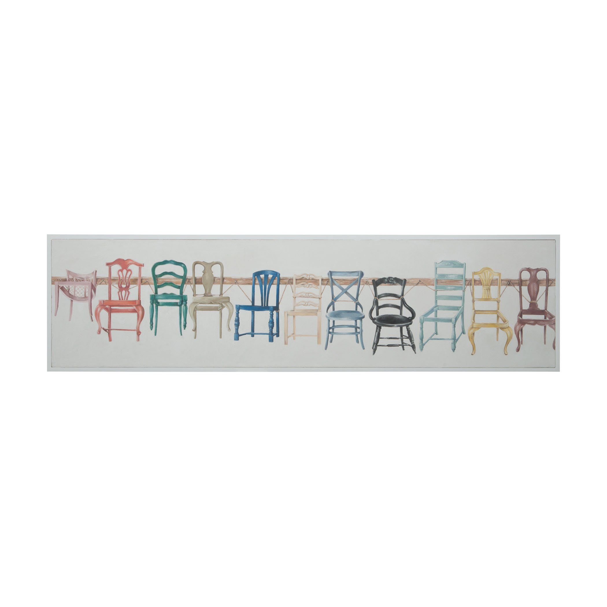 Chair Display - Handpainted Art On Canvas Wall Art GuildMaster 