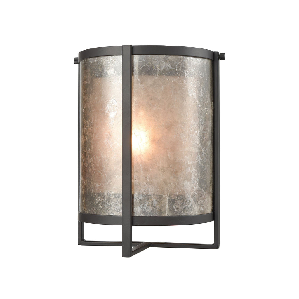 Stasis Wall Sconce Oil Rubbed Bronze Wall Elk Lighting 