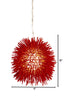 Urchin 1-Lt Mini Pendant - Super Red Ceiling Varaluz 