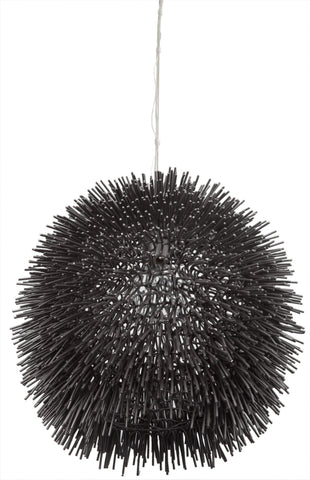 Urchin 1-Lt Pendant - Black Ceiling Varaluz 