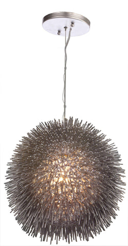 Urchin 1-Lt Pendant - Painted Chrome Ceiling Varaluz 