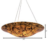 Big 4-Lt Bowl Pendant - Chocolate Tiger Ceiling Varaluz 