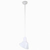 Warehouse 10"w Ceiling Light with 36" Stem (Choose Finish and Accessories) Ceiling Hi-Lite White Swivel Canopy for sloped ceilings 