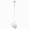 Warehouse 10"w Ceiling Light with 36" Stem (Choose Finish and Accessories) Ceiling Hi-Lite White (None) 
