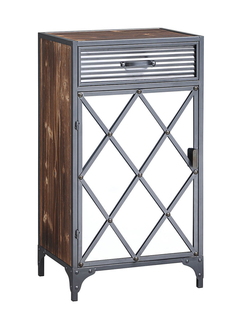 Trent Collection Mirrored Cabinet