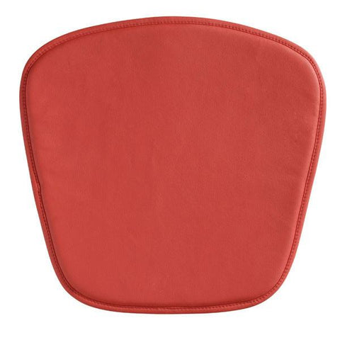 Wire/Mesh Chair Cushion Red Furniture Zuo 