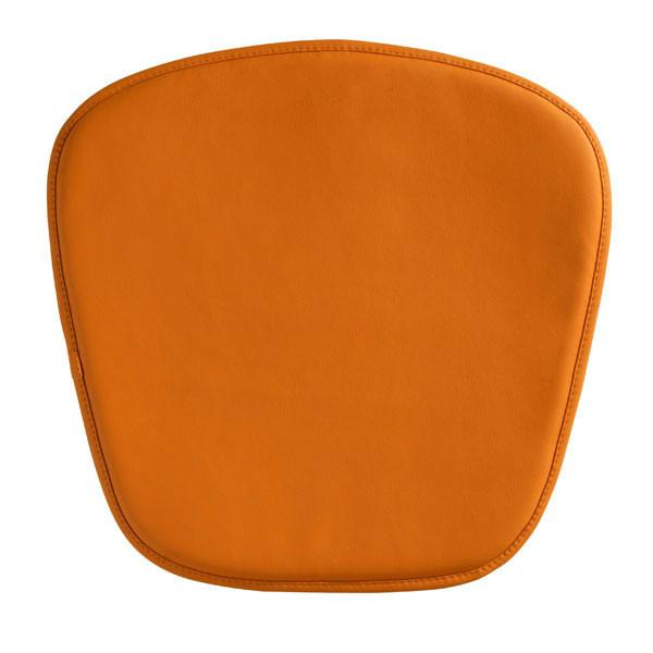 Wire/Mesh Chair Cushion Orange Furniture Zuo 