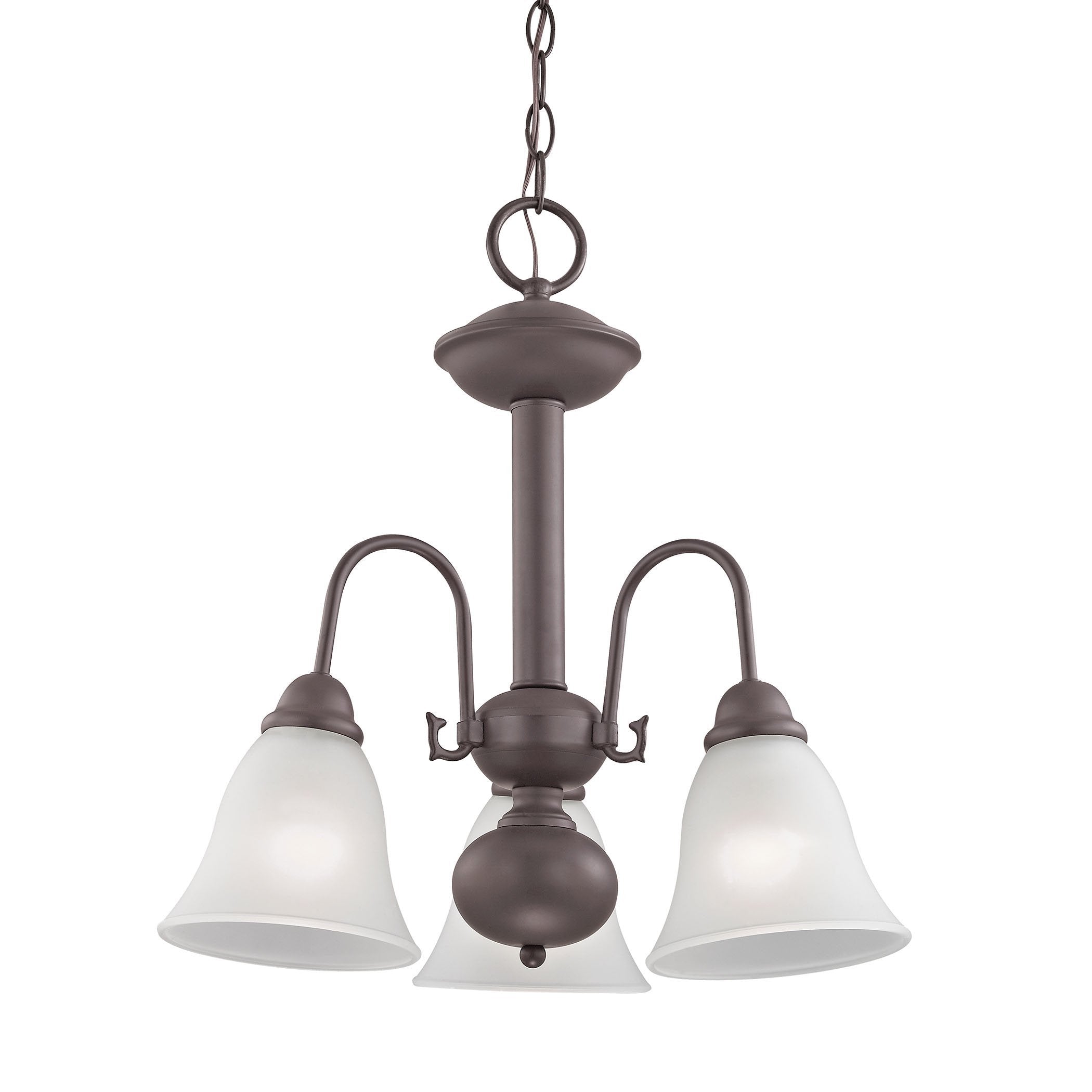 Bellingham 3-Light Chandelier in Oil Rubbed Bronze Ceiling Thomas Lighting 