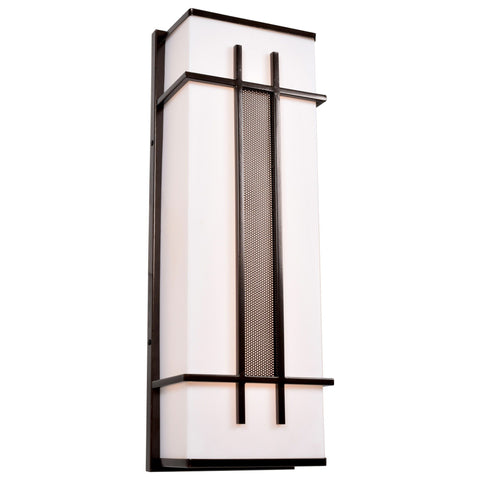 Tuxedo (s) LED Outdoor Wall Fixture - Bronze Wall Access Lighting 