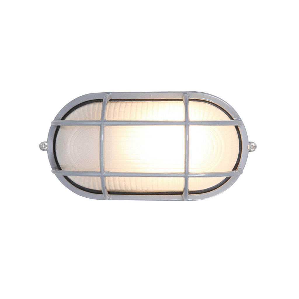 Nauticus Wet Location Bulkhead - Satin Finish Outdoor Access Lighting 