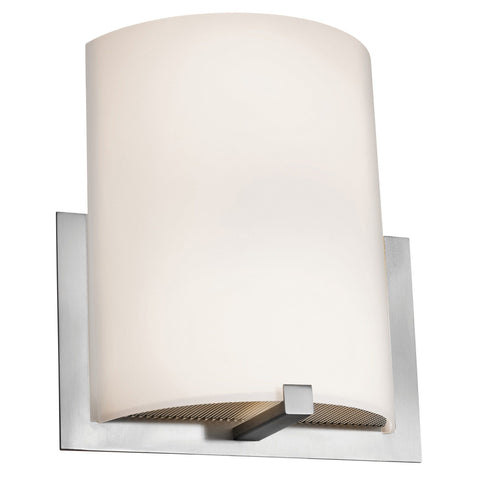 Cobalt Wall Sconce - Brushed Steel Wall Access Lighting 