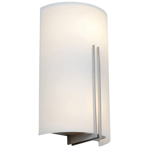Prong White Tuning LED Wall Fixture - Brushed Steel (BS)
