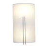 Prong White Tuning LED Wall Fixture - Brushed Steel (BS) Wall Access Lighting 