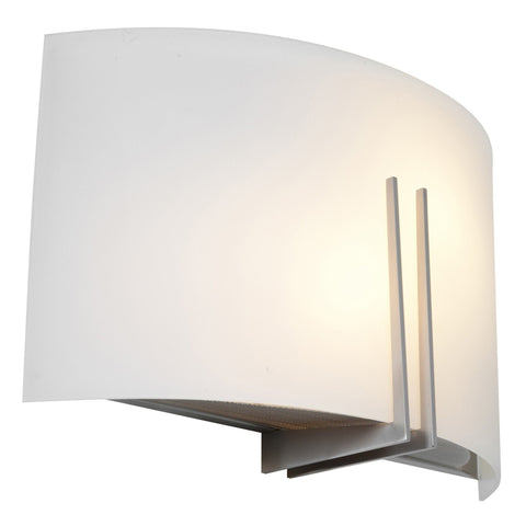 Prong LED Wall Fixture - Brushed Steel Wall Access Lighting 