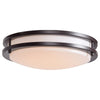 Solero Dimmable LED Flush Mount - Bronze Ceiling Access Lighting 