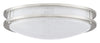 Sparc Dimmable LED Flush Mount - Brushed Steel (BS) Ceiling Access Lighting 