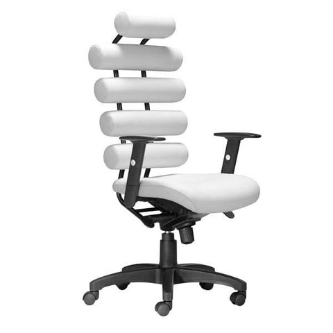 Unico Office Chair White Furniture Zuo 