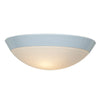 Cobalt Dimmable LED Flush Mount - White with Opal Glass Ceiling Access Lighting 