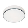 Aero (m) Dimmable LED Flush Mount - Chrome Ceiling Access Lighting 