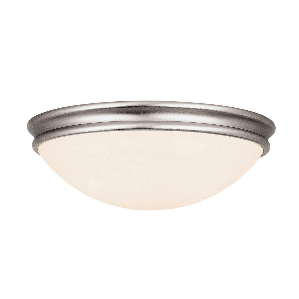 Atom Color Tuning Dimmable LED Flush Mount - Brushed Steel (BS) Ceiling Access Lighting 
