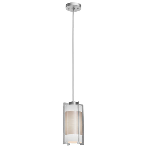 Iron Pendant - Brushed Steel (BS) Ceiling Access Lighting 