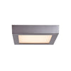 Strike 2.0 (s) Dimmable LED Square Flush Mount - Bronze Ceiling Access Lighting 