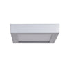 Strike 2.0 (s) Dimmable LED Square Flush Mount - Silver Ceiling Access Lighting 