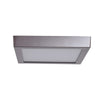Strike 2.0 (l) Dimmable LED Square Flush Mount - Bronze Ceiling Access Lighting 