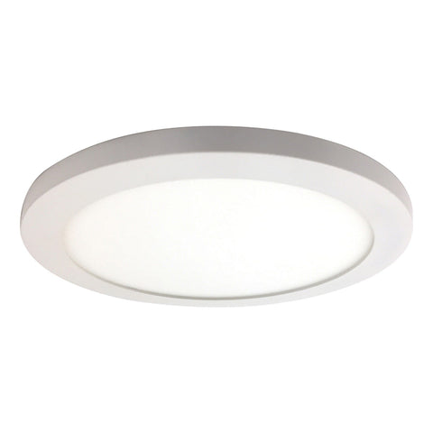 Disc (s) LED Round Flush Mount - White Ceiling Access Lighting 