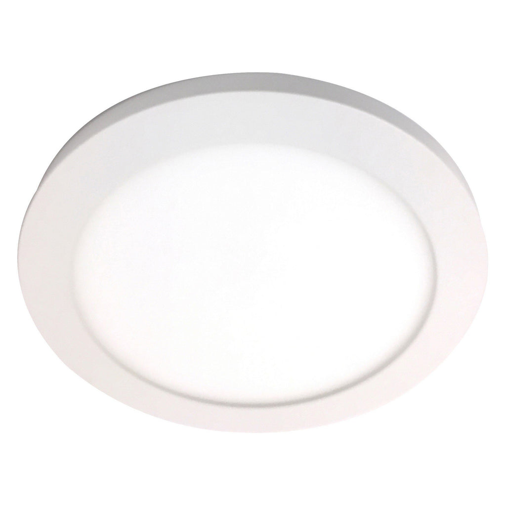 Disc (m) LED Round Flush Mount - White Ceiling Access Lighting 