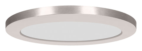 ModPLUS (m) LED Round Flush Mount - Brushed Steel (BS) Ceiling Access Lighting 